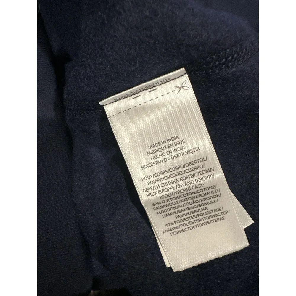 Polo Ralph Lauren Mens Crewneck Sweatshirt 4XLT Polo‎ Spell Out Navy